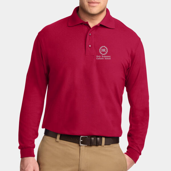 Holy Redeemer Long Sleeve Polo Thumbnail